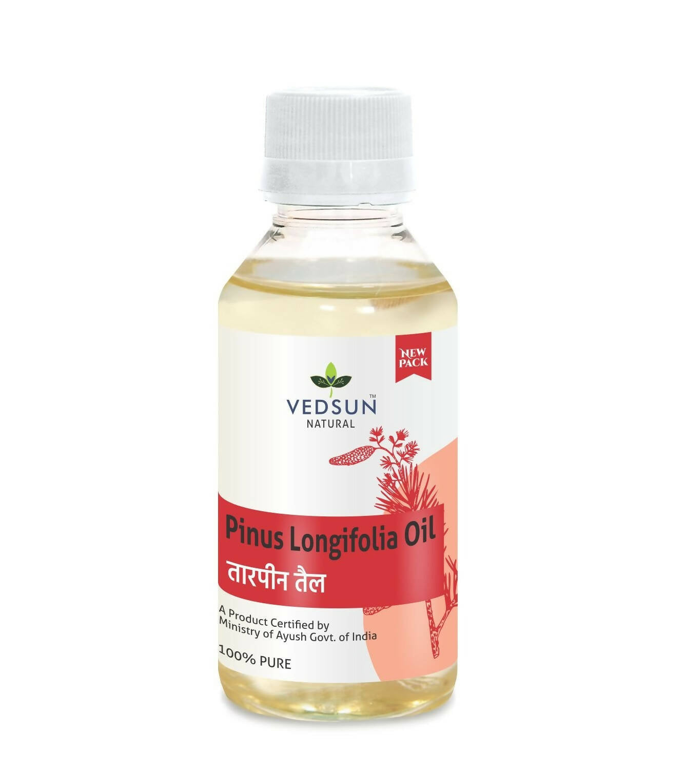 Vedsun Naturals Pinus Longigolia Oil - Swadesiicart