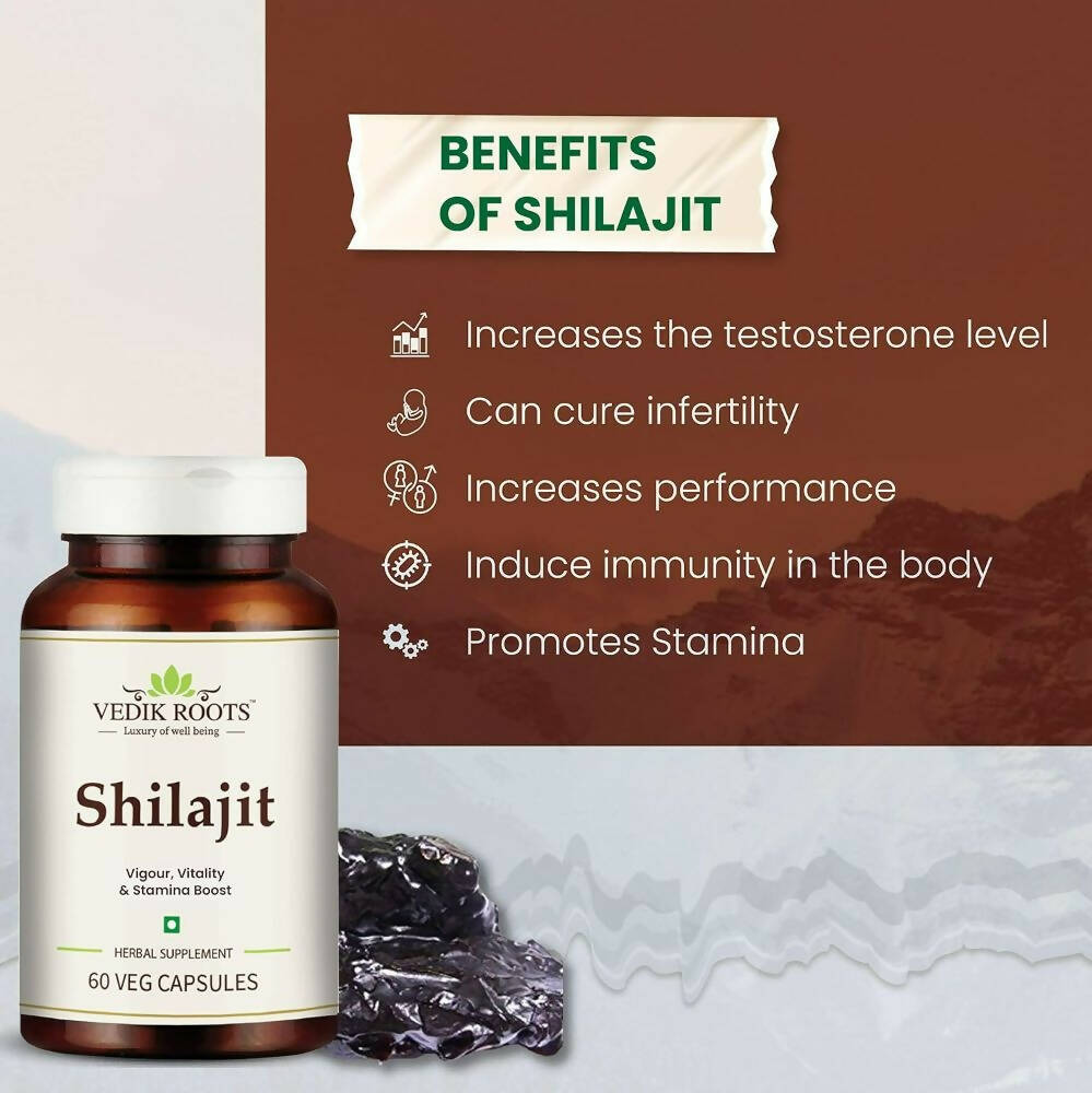 Vedikroots Sj Capsules - Swadesiicart