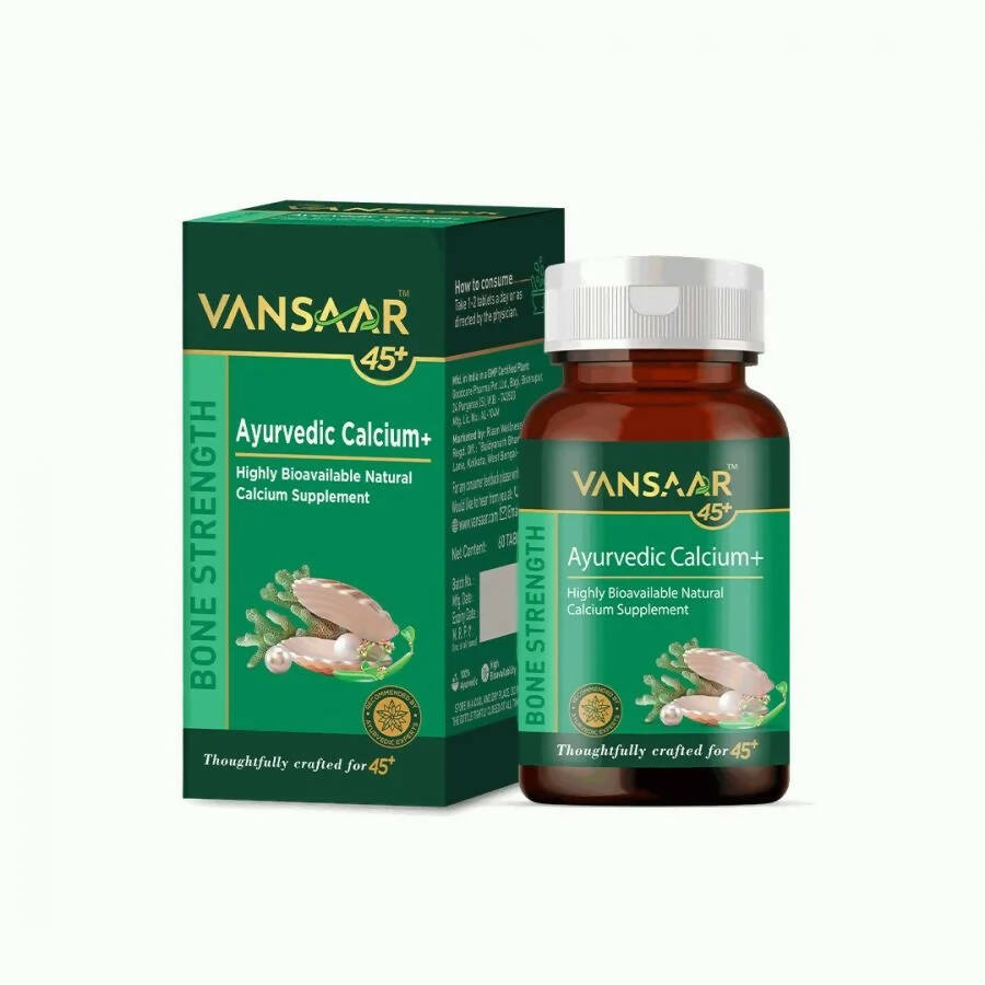 Vansaar 45 + Ayurvedic Calcium+ Tablets | Swadesiicart