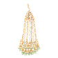 Nuyug 22K Gold-Plated Kundan Studded Jhumar Paasa Statement Head Jewellery | Swadesiicart