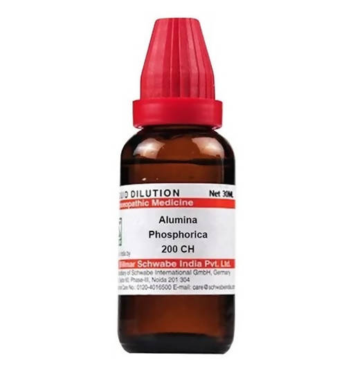 Dr. Willmar Schwabe India Alumina Phosphorica Dilution | Swadesiicart