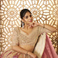 Kesar Fab Chiku Banarasi Silk Embroidered Lehenga | Swadesiicart