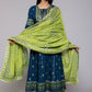 Indian Clothing Women's Ethnic Kurta With Pant and Dupatta - NOZ2TOZ