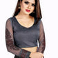 Dishitha Creation Indian Women's Designer Embroidered Art Silk Saree - Maroon | Swadesiicart