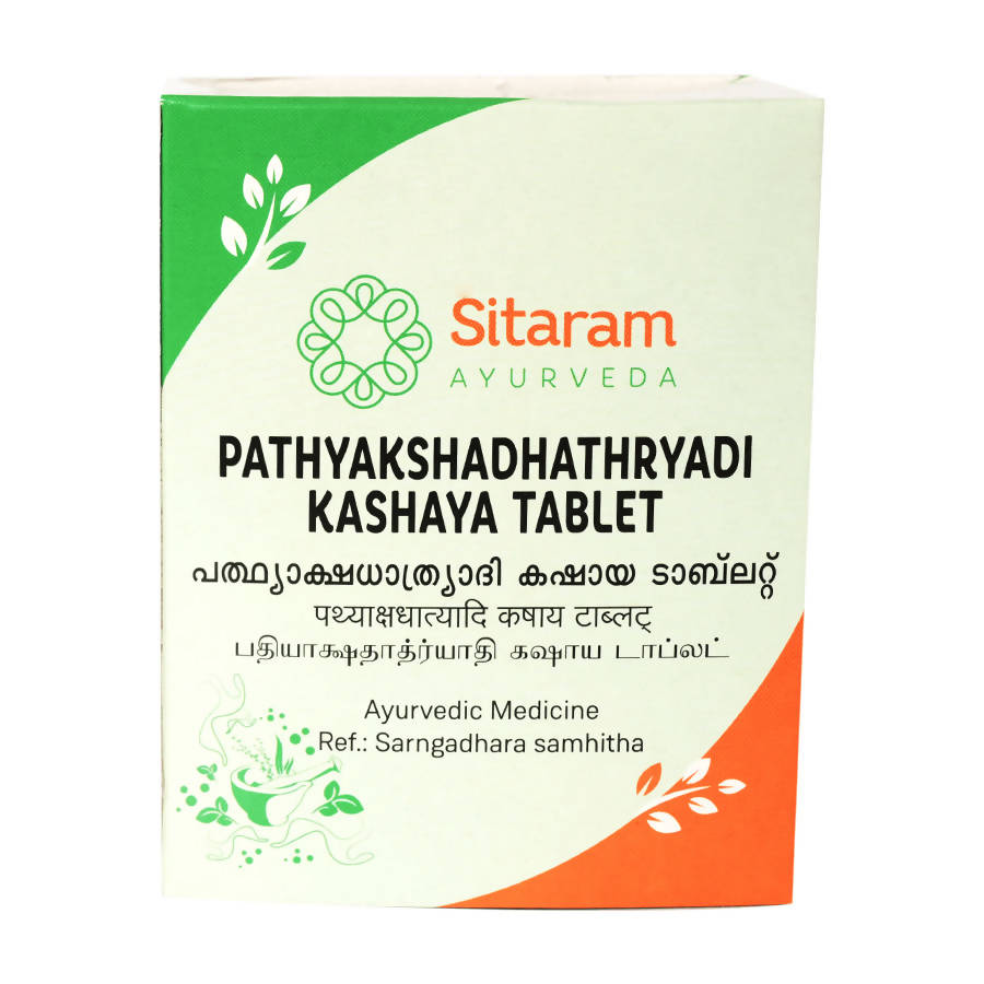 Sitaram Ayurveda Pathyakshadhatryadi Kashaya Tablet | Swadesiicart