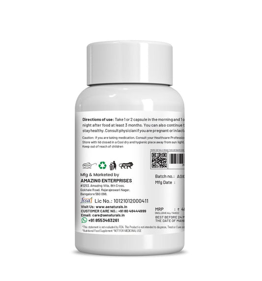 Ae Naturals Giloy Extract Capsules - Swadesiicart