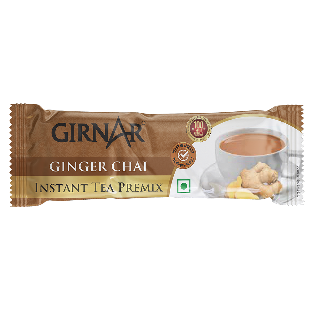 Girnar Instant Tea Premix With Ginger | Swadesiicart