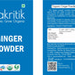 Praakritik Organic Ginger Powder - Swadesiicart
