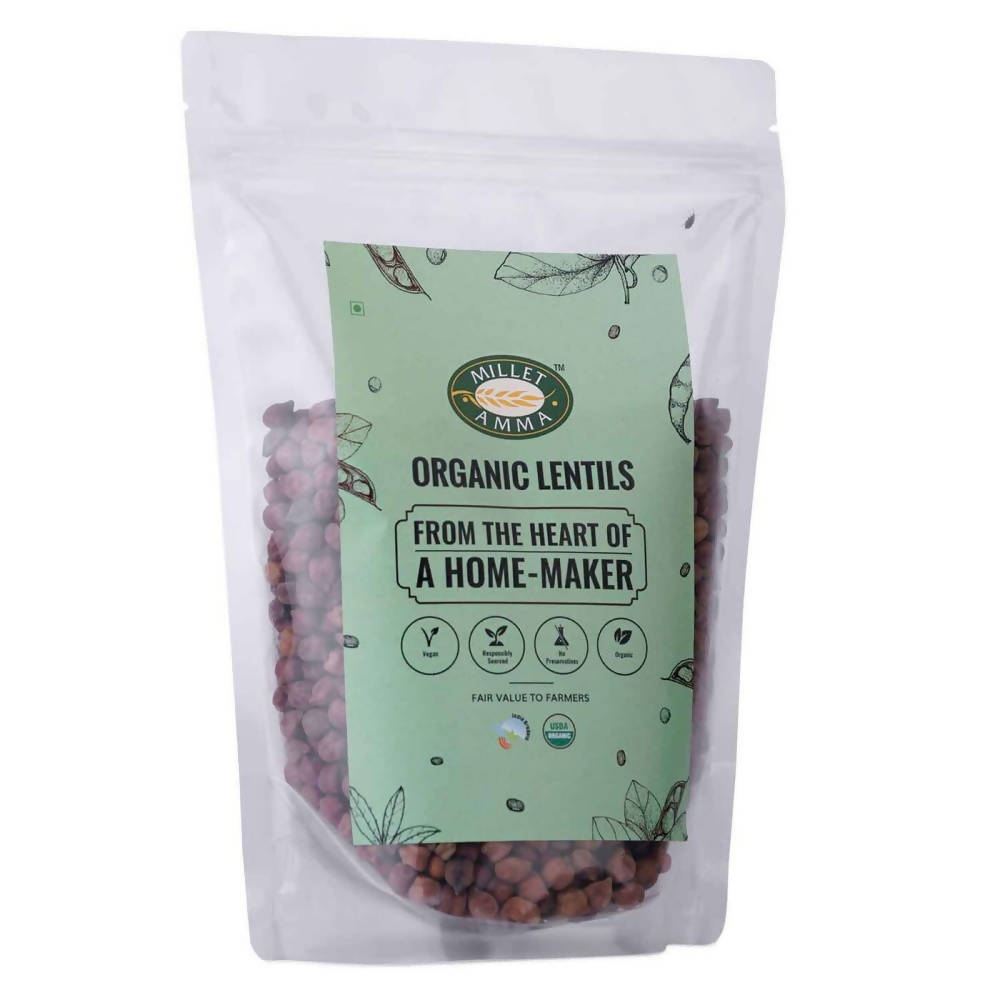 Millet Amma Organic Bengal Gram (Kaala Chana) - Swadesiicart