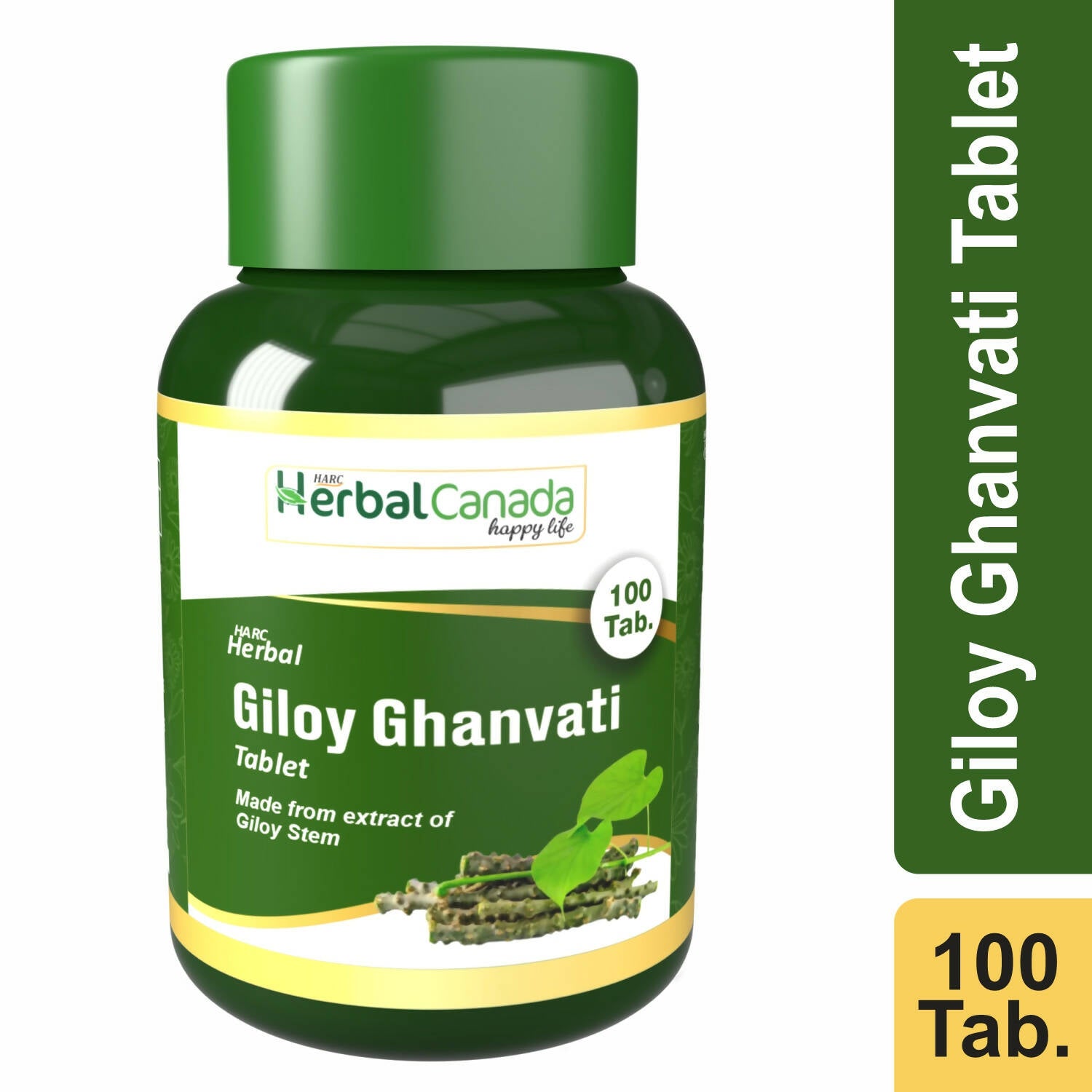Herbal Canada Giloy Ghanvati Tablets - Swadesiicart