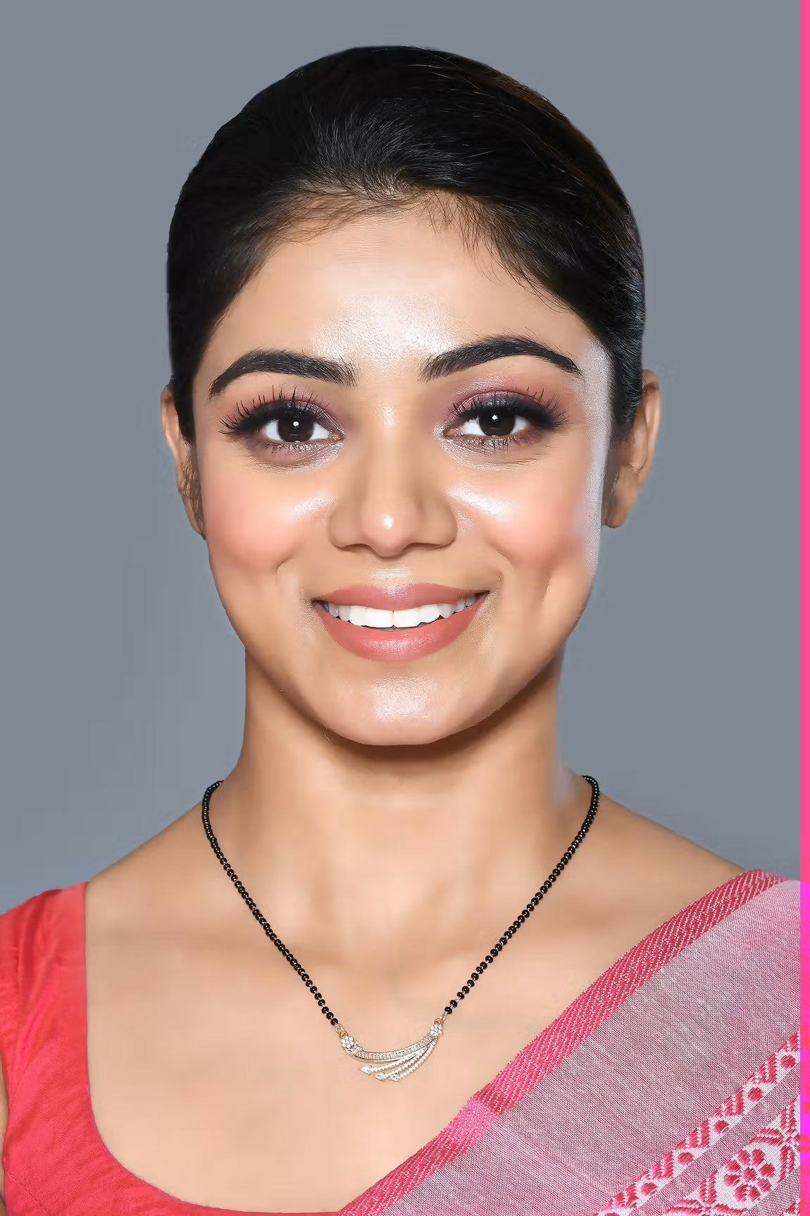 Joban Fashion Women Golden White Ad Mangalsutra With Chain And Without Earrings - Swadesiicart