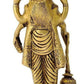 Artvarko Brass Lord Vishnu Narayan Holding Club Brass Statue - Swadesiicart