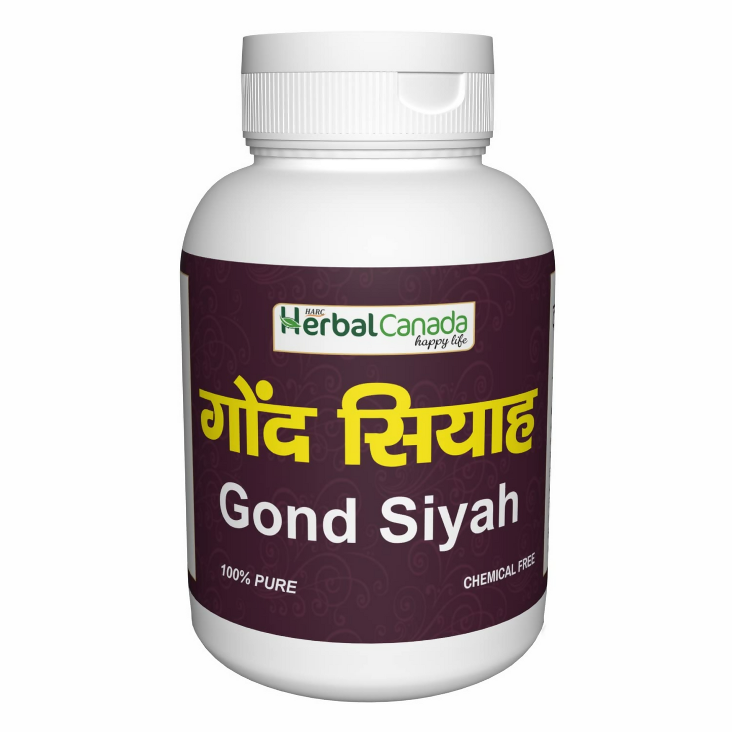 Herbal Canada Gond Siyah Powder | Swadesiicart