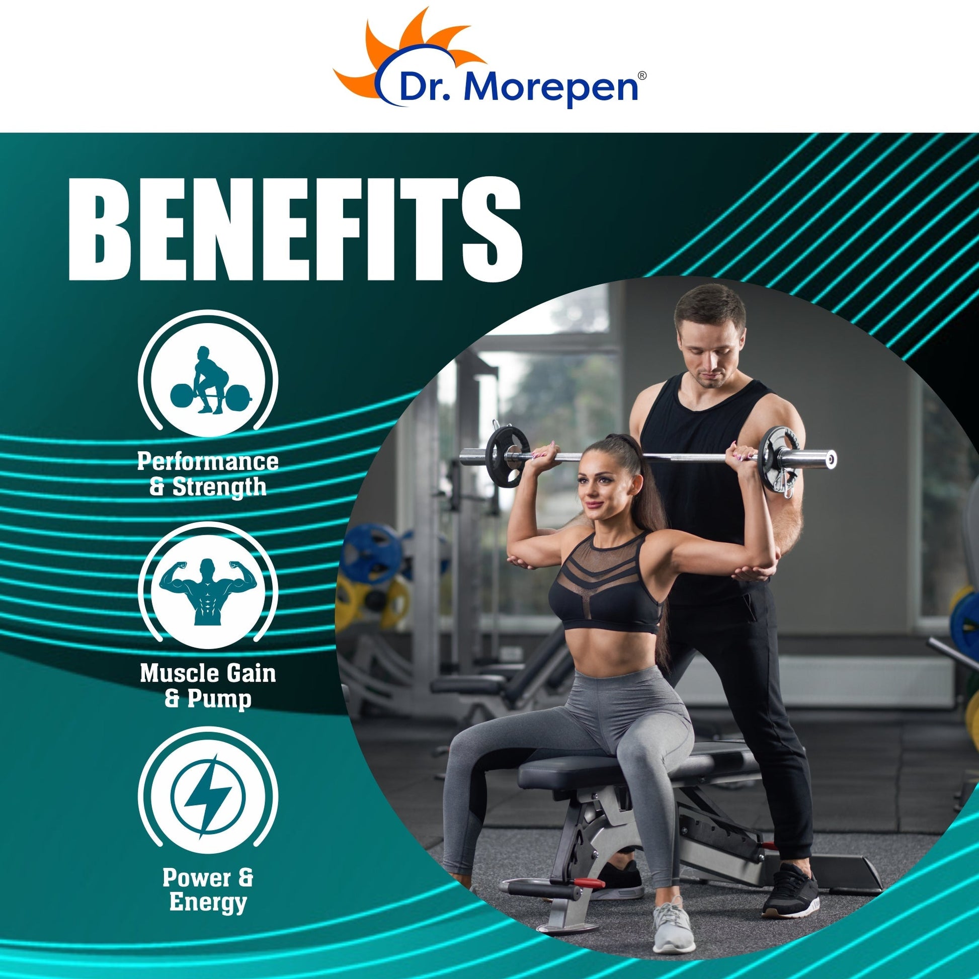 Dr Morpen Dr.Morepen L-Glutamine | Swadesiicart