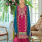 Anaita Pink Premium Embroidered Chinon Stitched Salwar Suit