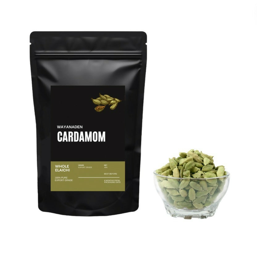 Wayanaden Cardamom Whole (Elaichi) - Wayanaden