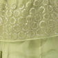 House of Panchhi Lime Green Net Embroideried Round Sequins Lehenga | Swadesiicart