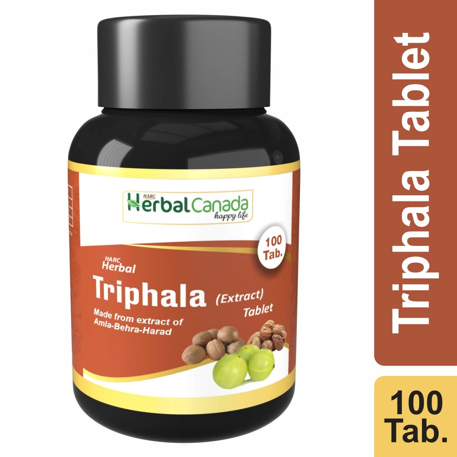 Herbal Canada Triphala Extract Tablets - Swadesiicart