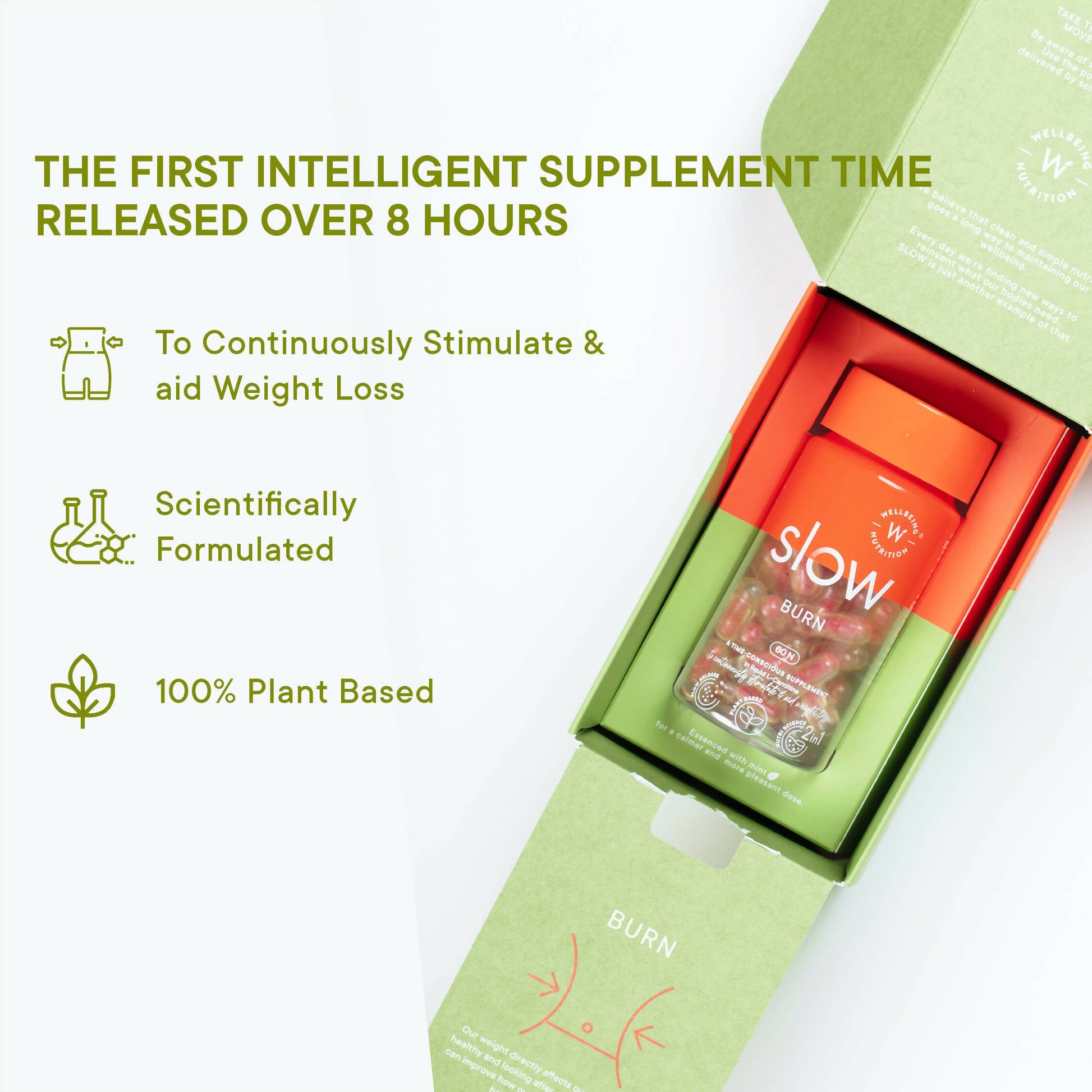 Wellbeing Nutrition Slow | Burn Capsules - Swadesiicart