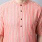 Even Apparels Beige Pure Cotton Men's Kurta With Band Collar (STR1171) | Swadesiicart
