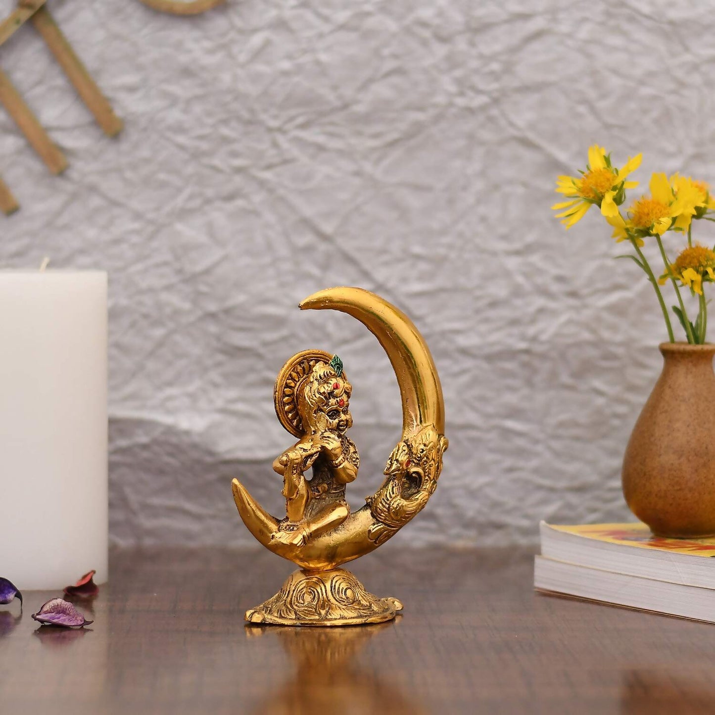 Collectible India Baby Krishna Idol - Swadesiicart