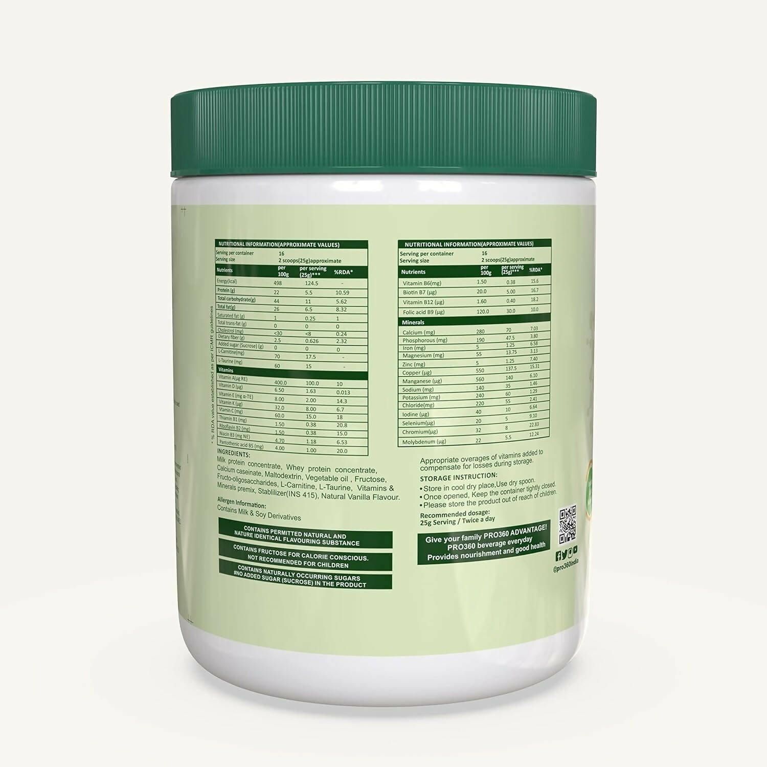 Pro360 Nefro (fka Nephro) HP - Dialysis Care Nutritional Supplement Powder | Swadesiicart
