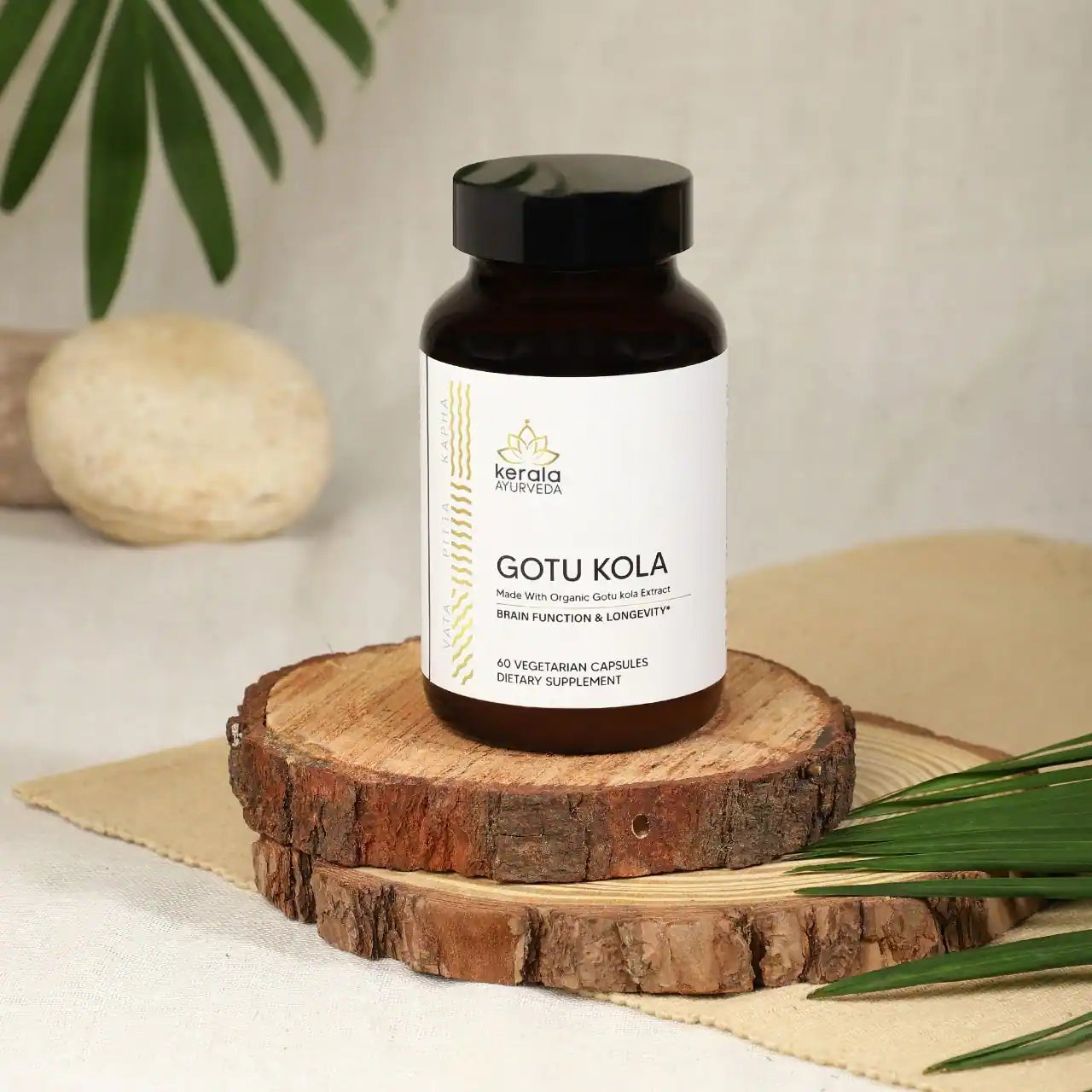 Gotu Kola - Promotes Calmness and Mental Balance (60 Veg Capsules)