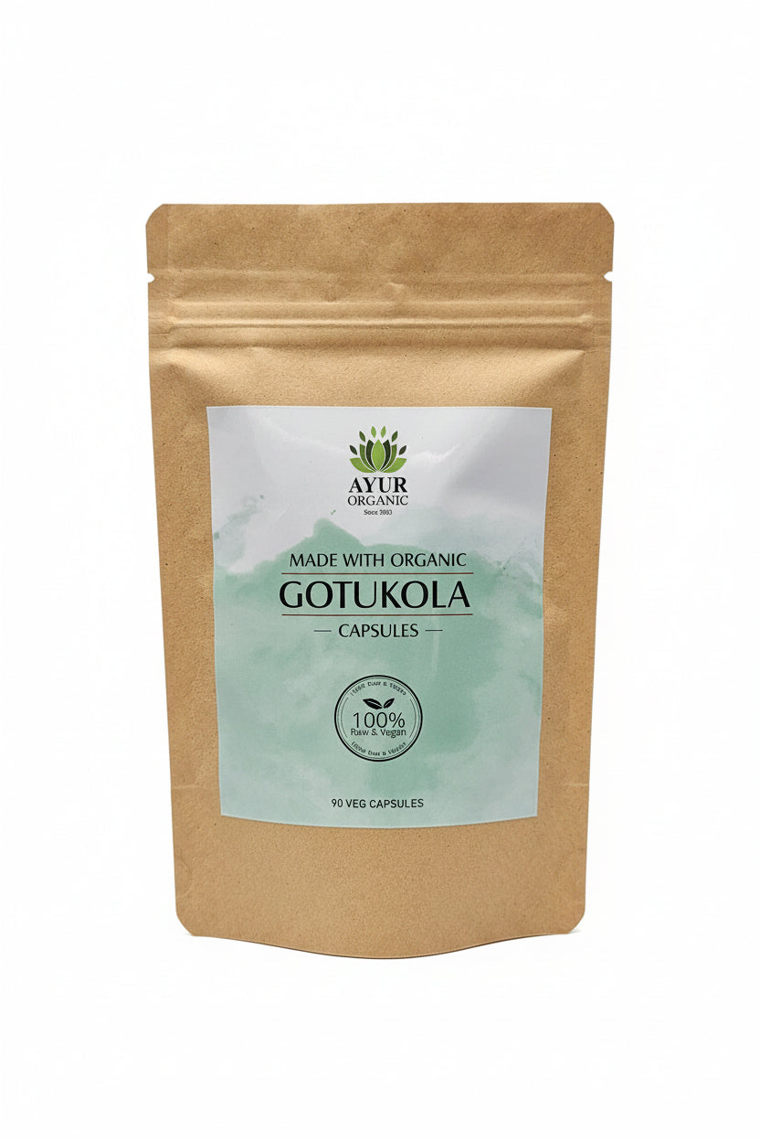 Pure Organic Gotukola Capsules | 90 Capsules