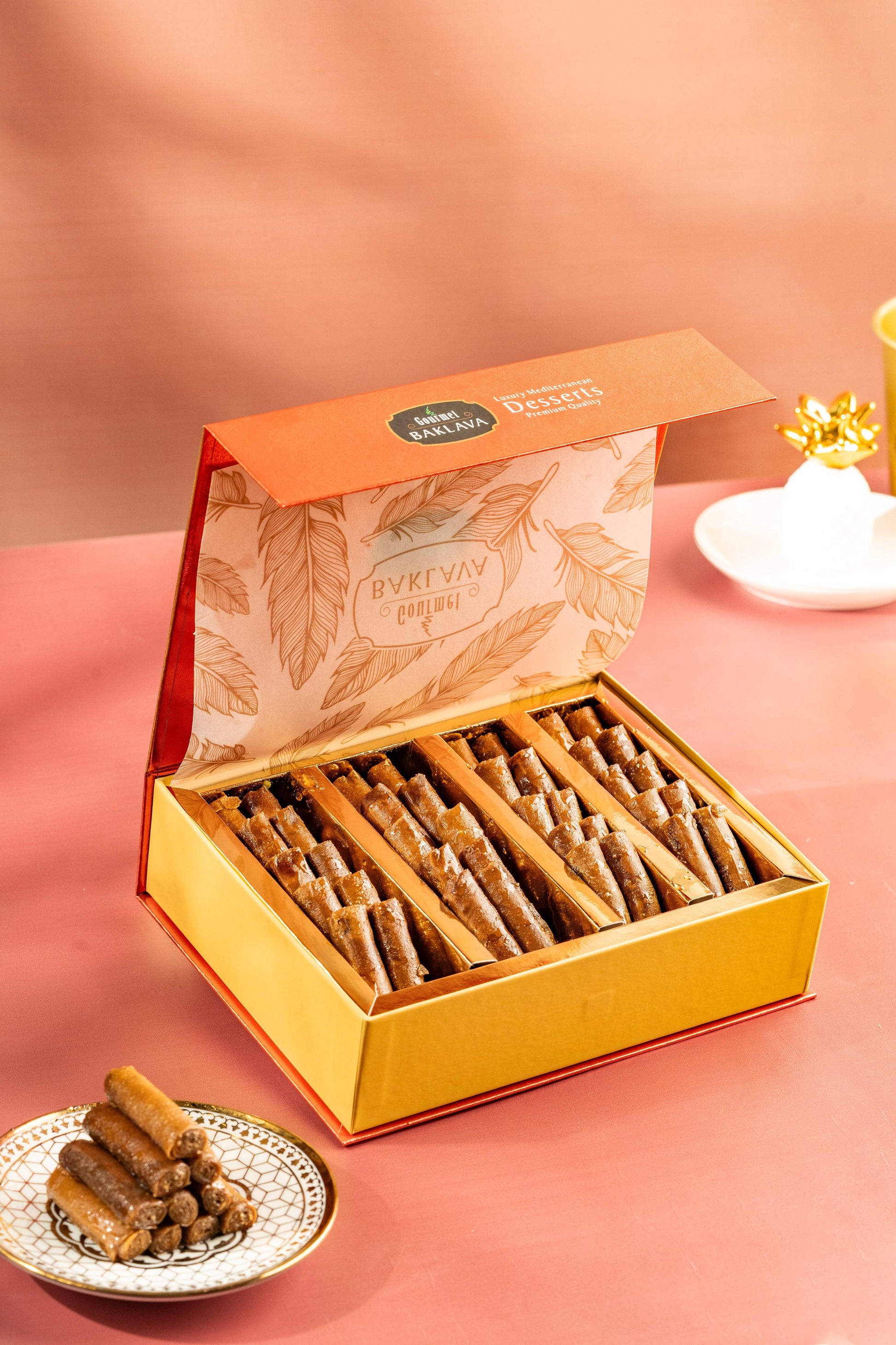 Gourmet Baklava Chocolate Finger Baklava | Swadesiicart