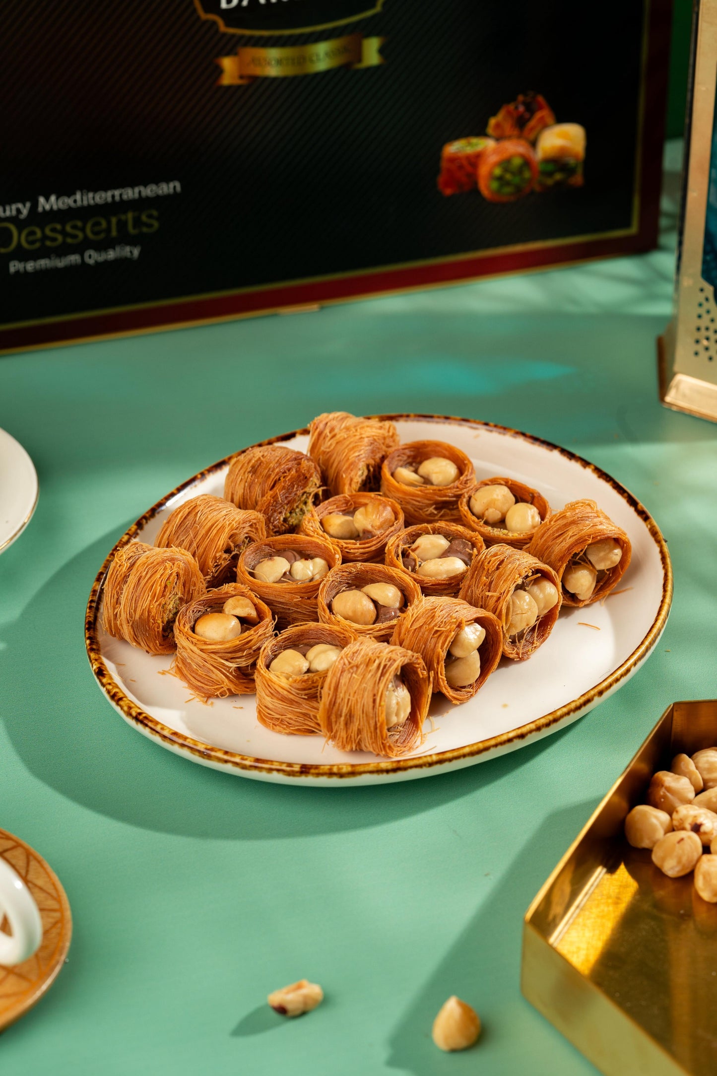 Gourmet Baklava Decadent Hazelnut Nest Baklava | Swadesiicart