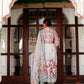 Vaasva Women Maroon Muslin Floral Printed Alia Cut Kurta, Pant & Dupatta set | Swadesiicart