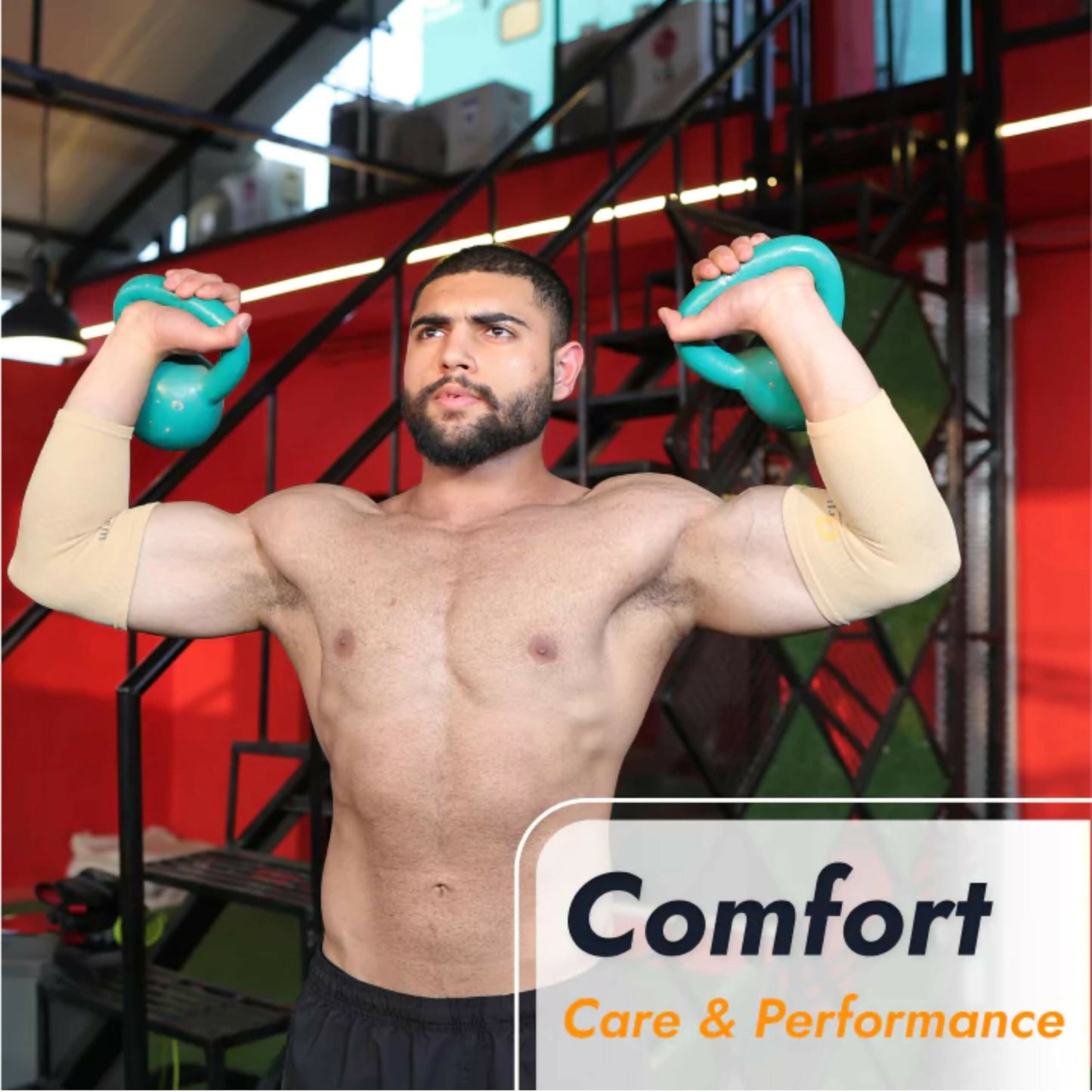 Orth-rem Elbow Support Brace For Men & Women (Pair) | Swadesiicart
