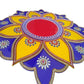 Kundan HandiKrafts Marble Acrylic Multi Color Rangoli - Aahana - The Bliss Store