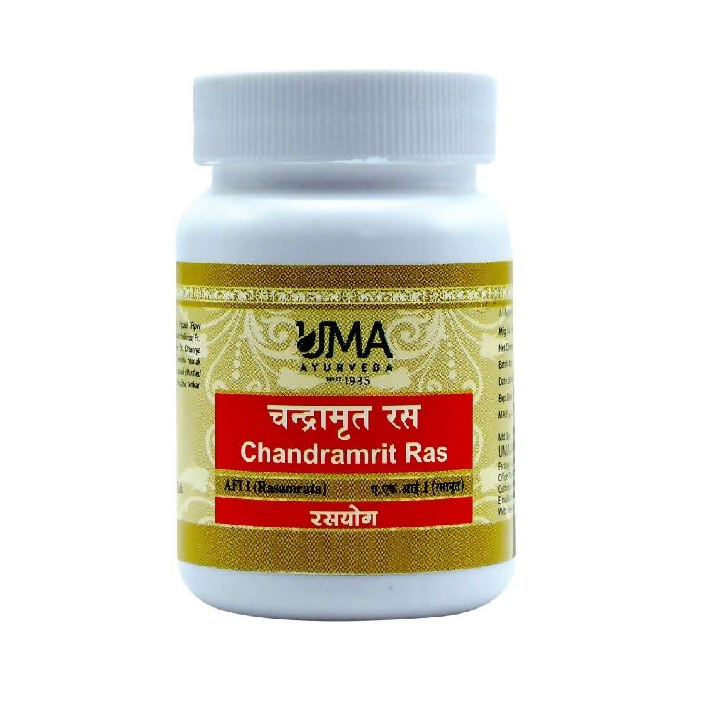 Uma Ayurveda Chandramrit Ras Tablets - Uma Ayurveda