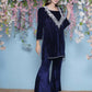 Joban Fashion Navy Blue Coord Set with inner - Swadesiicart