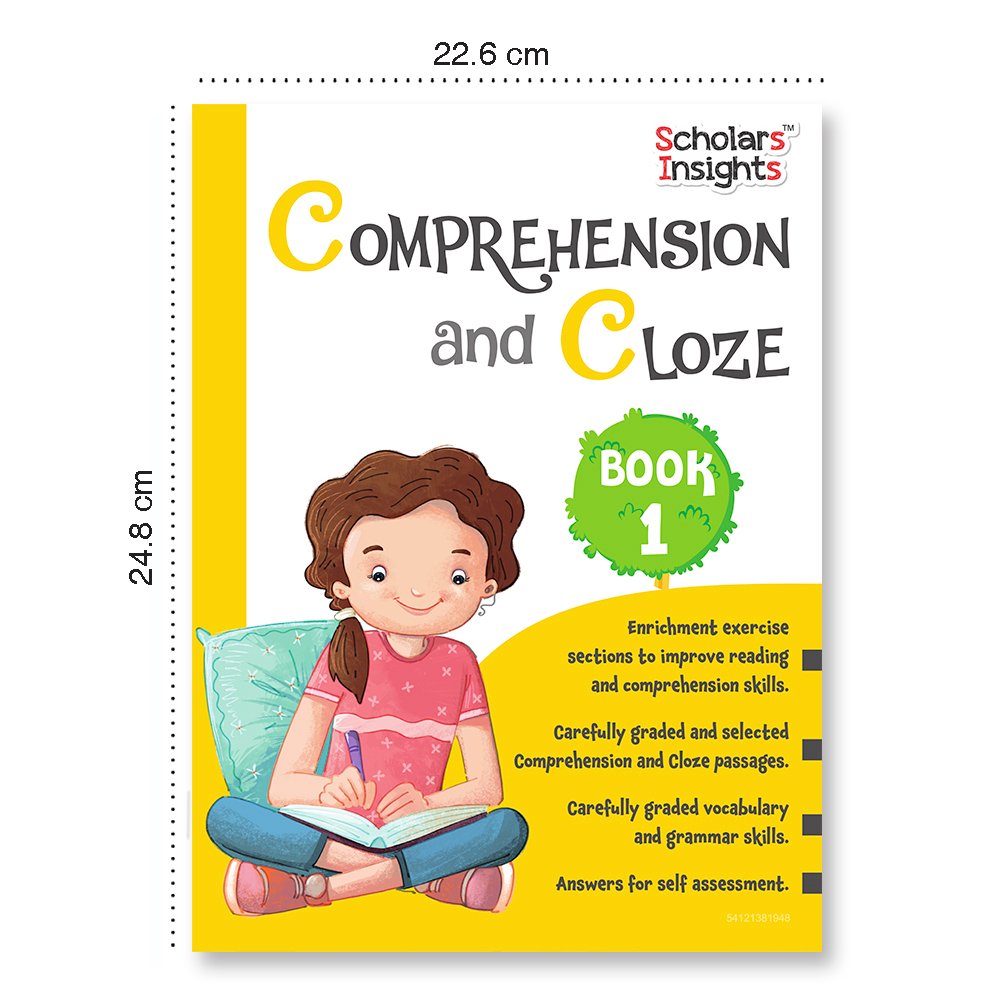 Grade 1 Ultimate English Combo Practice Workbooks Set of 4: Grammar, Writing Skills, Olympiad Prep, and Gear Up English| Ages 6-7 Years - Swadesiicart