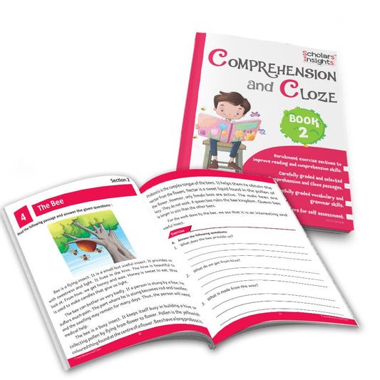 Grade 2 Ultimate English Combo Practice Workbooks Set of 4: Grammar, Writing Skills, Olympiad Prep, and Gear Up English| Ages 7-8 Years - Swadesiicart
