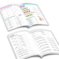 Grade 2 Comprehensive Learning with Mathematics Workbooks Set of 4 Ages 7-8 Years: Gear Up Math, Mental Math, Olympiad, and Challenging Word Problems - Swadesiicart