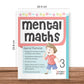 Grade 3 Comprehensive Learning with Mathematics Workbooks Set of 4 Ages 8-9 Years: Gear Up Math, Mental Math, Olympiad, and Challenging Word Problems - Swadesiicart