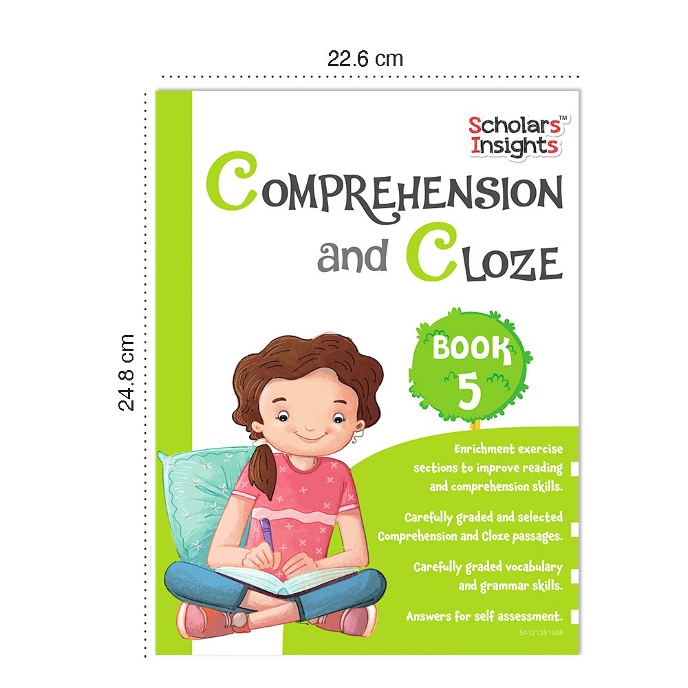 Grade 5 Ultimate English Combo Practice Workbooks Set of 4: NEP Based Interactive Grammar & Writing Skills, Olympiad Prep| Ages 10-11 Years - Swadesiicart