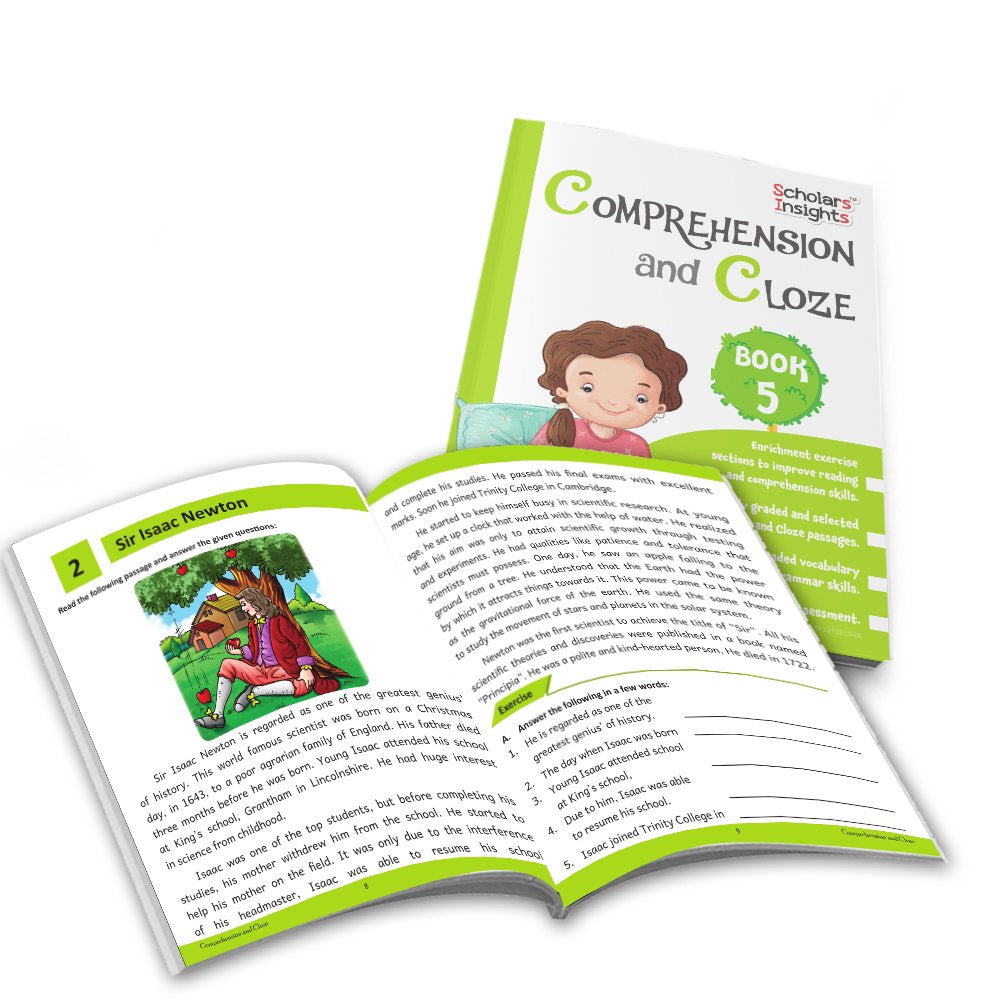 Grade 5 Ultimate English Combo Practice Workbooks Set of 4: NEP Based Interactive Grammar & Writing Skills, Olympiad Prep| Ages 10-11 Years - Swadesiicart