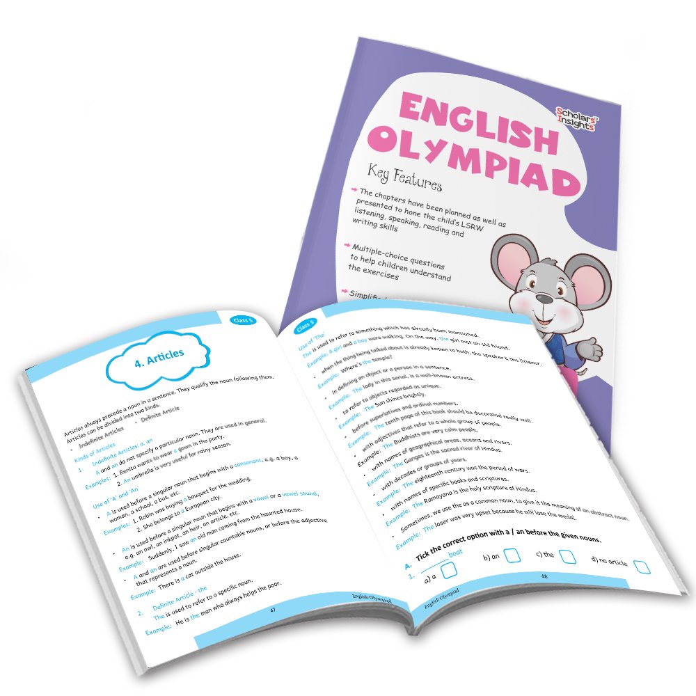 Grade 5 Ultimate English Combo Practice Workbooks Set of 4: NEP Based Interactive Grammar & Writing Skills, Olympiad Prep| Ages 10-11 Years - Swadesiicart