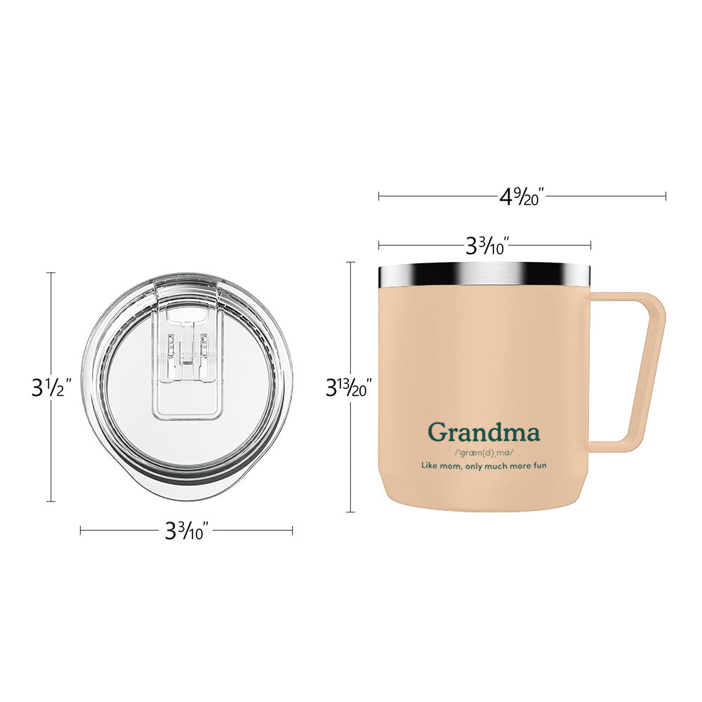 Drift Mug for Grandma, Insulated, 10.1 Oz, 300ml