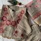 Lorenvalley Fashion Grey Roman Silk Embroidery Multi with Sequence Work Kurta Pant with Dupatta - Swadesiicart