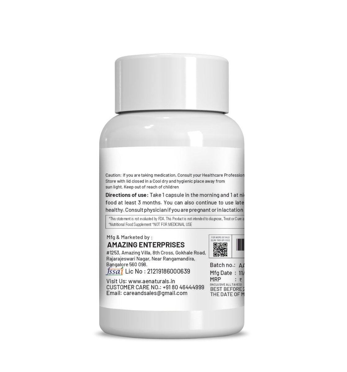 Ae Naturals Green Apple Capsules - Swadesiicart