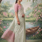 Anaita Grey Tissue Saree With Blouse