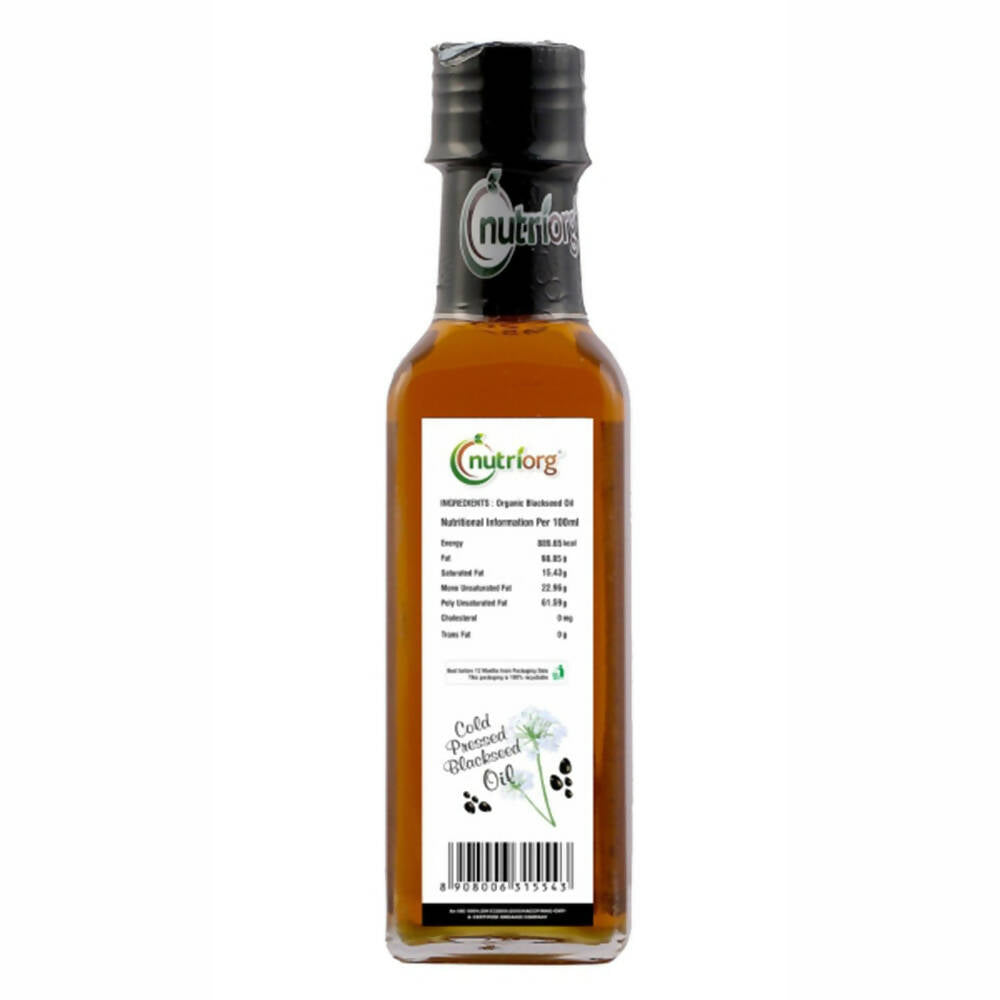 Nutriorg Organic Blackseed Oil - Swadesiicart