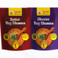 2 Khausa combo (1 Butter + 1 Cheese)