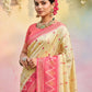 Shree Shyam Fashion Cream Soft Silk Saree
