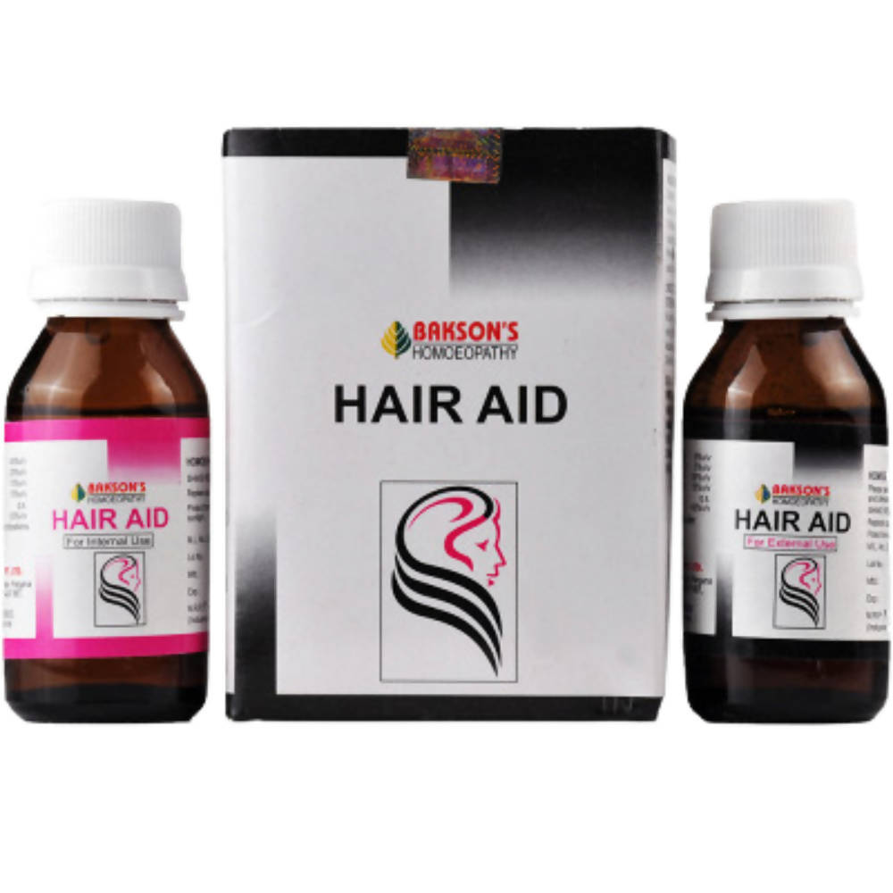 Bakson's Hair Aid Drop (Twin Pack) | Swadesiicart